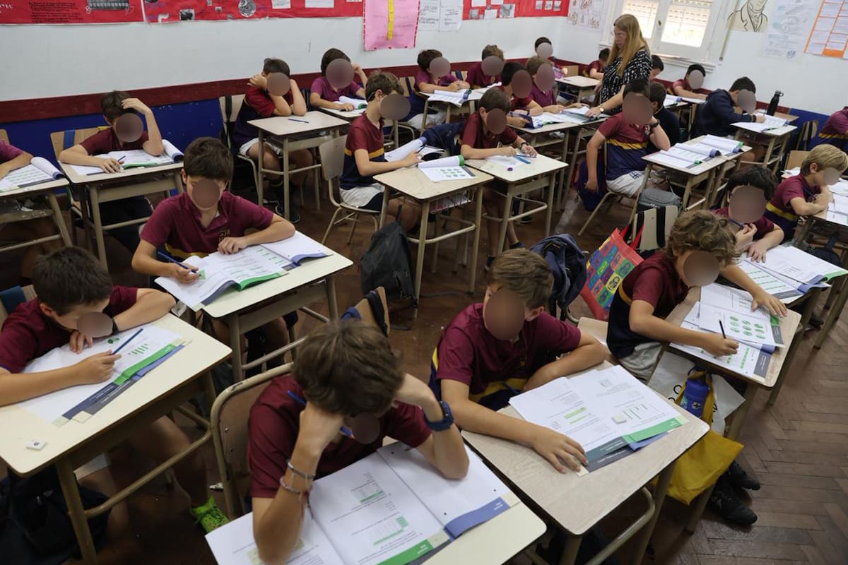 En el colegio Los Robles, según señalan los directivos, superan el promedio nacional en los resultados de las Pruebas Aprender