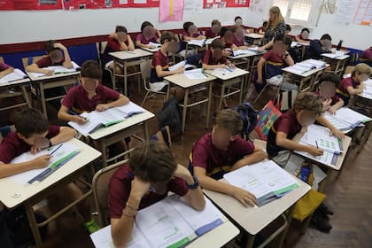 En el colegio Los Robles, según señalan los directivos, superan el promedio nacional en los resultados de las Pruebas Aprender