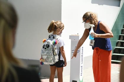 En el Colegio Northlands, que tiene un calendario escolar extendido, las clases comenzaron el 17 de febrero y ahora deben readaptarse