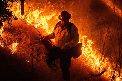 En el condado de Monterey, en California, el fuego ya arrasó más de 2400 acres y se mantiene con un nivel de contención de apenas el 5%