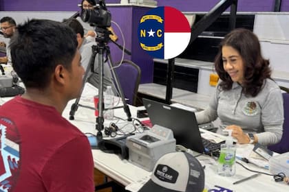 En el consulado móvil se podrán tramitar varios documentos oficiales, como pasaporte mexicano e INE (Facebook/Consulado General de México en Raleigh)