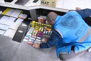 En el consultorio se secuestraron más de 300 cajas de medicamentos