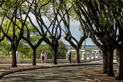 En el corredor costero de San Pedro se encuentra el Bulevar Paraná, que funciona como una suerte de “balcón natural” donde se obtienen las mejores vistas abiertas del Paraná