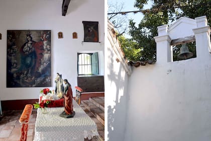 "En el cuadro cuzqueño hay fuente, una estrella y un sol con cara y una torre. Son devociones de los pueblos originarios que incorporaban en los cuadros religiosos sincréticamente. Eso lo aprendí de mi abuela".