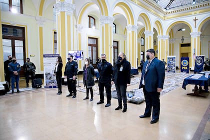 En el Departamento Central de la Policía Federal se hizo una conferencia de prensa donde se dieron detalles de la investigación