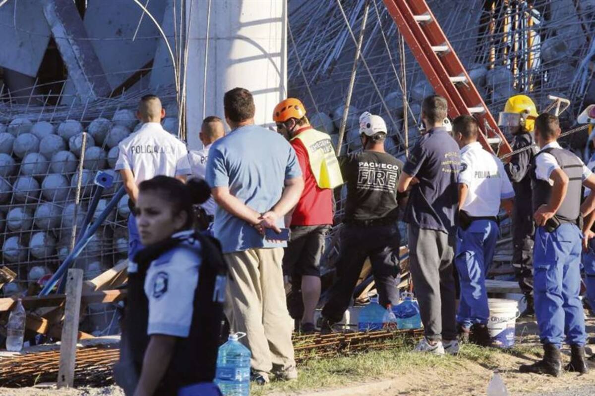 En el derrumbe, murieron seis obreros