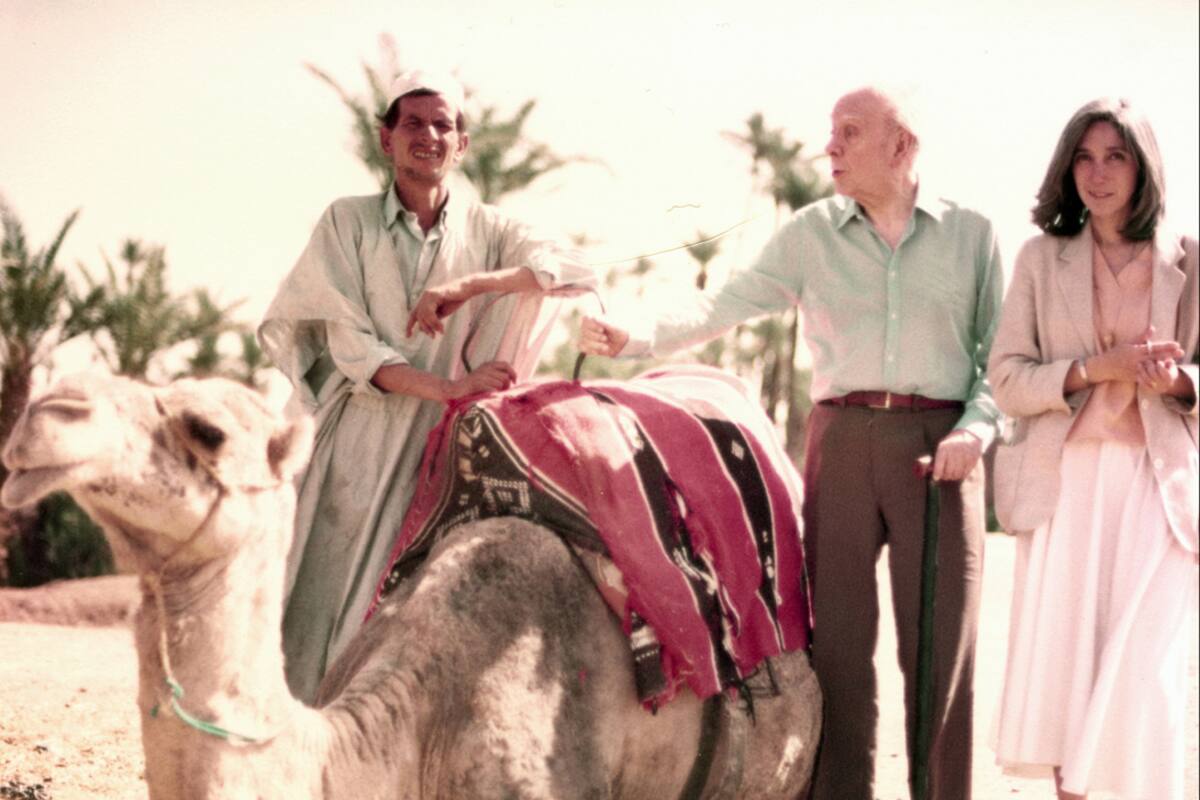 En el desierto del Sahara: una de las imágenes de la muestra "El Atlas de Borges"