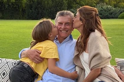 En el Día del Padre la exprimera dama felicitó a Mauricio Macri con un sentido mensaje