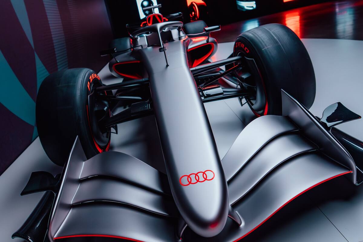 En el diseño del nuevo monoplaza de Audi para 2026