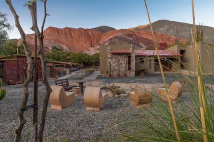 En el Ecohotel Posta de Purmamarca, en Jujuy con el compost construyeron ladrillos de adobe para una ampliación