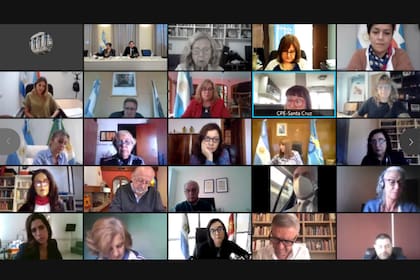 En el encuentro virtual del Consejo Federal de Educación, esta tarde, Trotta defendió la presencialidad