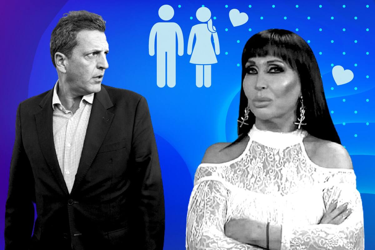 En el entorno de Sergio Massa solo confirman un encuentro con Moria Casán, novia de su suegro, Fernando Galmarini