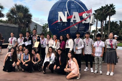 En el equipo ganador hubo estudiantes de Argentina, Reino Unido, India, China y Australia