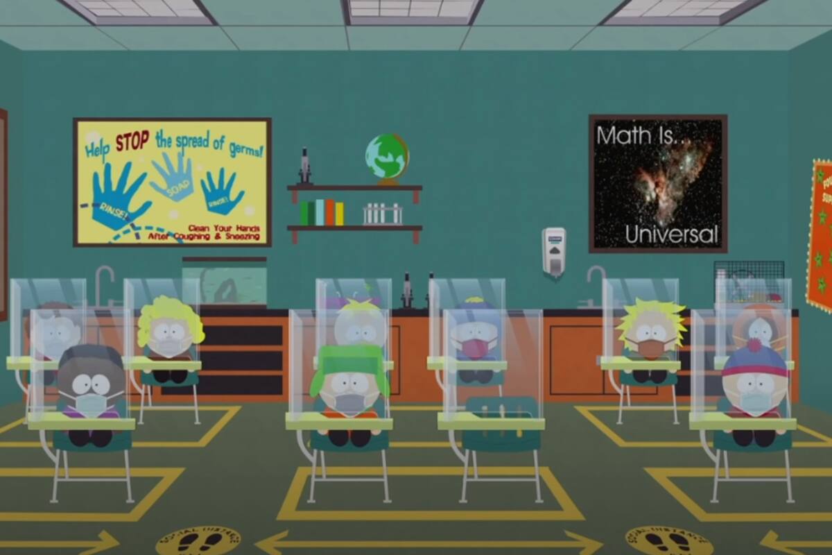En el especial de South Park, los chicos vuelven a clases