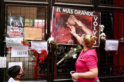 En el estadio de Newell´s en Rosario despiden al ídolo.