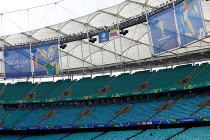 En el estadio Fonte Nova Arena, de Salvador de Bahía, comenzará la Argentina su periplo por suelo brasileño