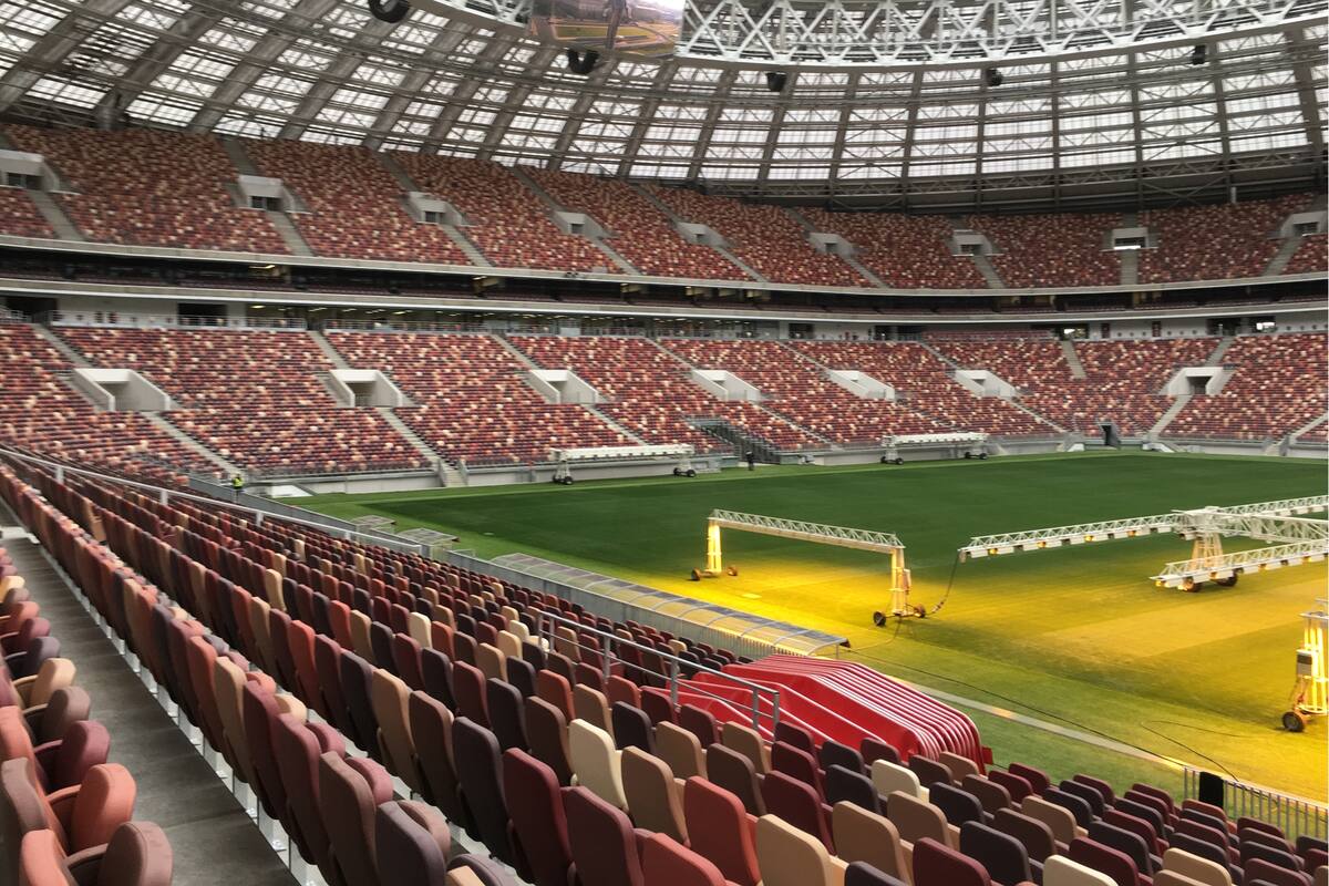 En el Estadio Olímpico Luzhnikí comenzará a rodar la pelota el 14 de junio próximo