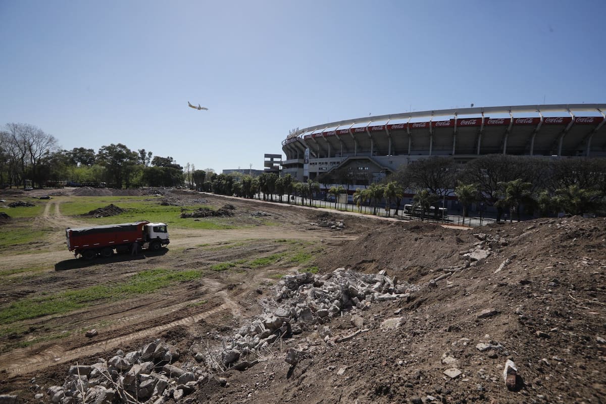 En el ex predio del Tiro Federal se demolieron los polígonos de tiro y otros edificios para avanzar con la transformación del predio que albergará un polo educativo, de innovación e investigación