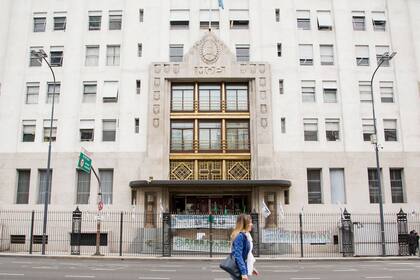 En el exedificio de Obras Públicas, funciona el Ministerio de Salud de la Nación