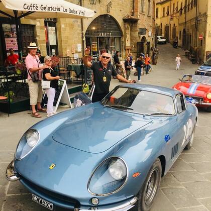 En el Gran Premio Nuvolari 2019 en Italia, El recorrido inicia en Cremona, atraviesa Mantova y concluye en Brescia, sobre la llanura padana, en el norte de Italia
