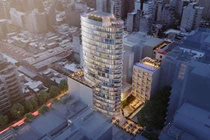 En el Hampton by Hilton estiman una perspectiva de ganancia de capital es del 35 %, más una renta ingresando "de pozo"