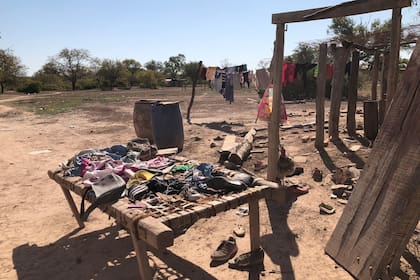 En El Hoyo también reina la aridez y la falta de agua