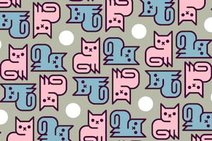 En el interior de esta nota deberás encontrar dos gatos que, a diferencia de los demás, están de espalda