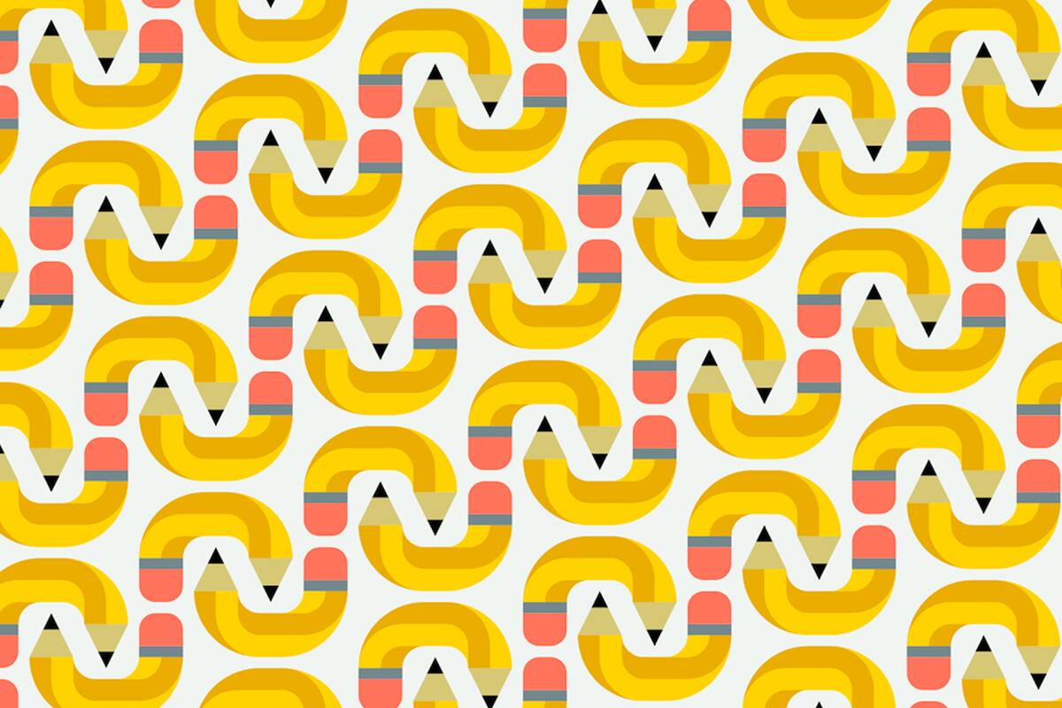 En el interior de esta nota una imagen con muchos lápices como estos te pondrá a prueba. ¿Podrás encontrar tres que tienen doble punta?