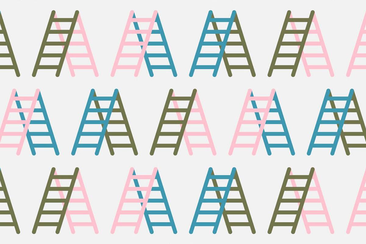 En el interior de esta nota una imagen te pondrá a prueba: deberás encontrar tres escaleras separadas