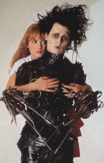 Los protagonistas del exitoso film de Tim Burton