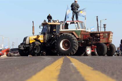 En el kilómetro 53 de la ruta 14, en Gualeguaychú, estuvo uno de los piquetes más fuertes del campo