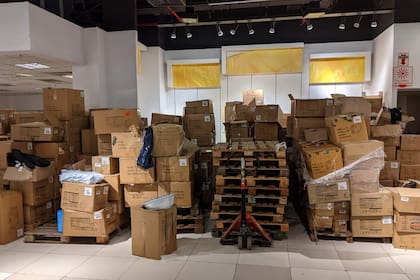 En el local de Unicenter empezó la liquidación por cierre de Falabella