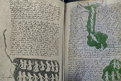 En el manuscrito había anexada lo que parecía ser una carta escrita en 1665 por Johannes Marcus Marci, un físico del Sacro Imperio Romano