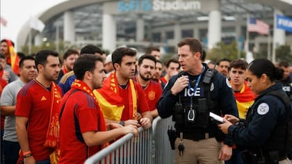 En el marco de los cuartos de final del Mundial 2026, el ICE participará del operativo en California junto con el DHS y el HSI
