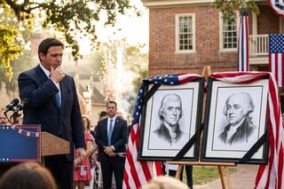 DeSantis recordó a los dos presidentes de EE.UU. que murieron un 4 de julio con horas de diferencia