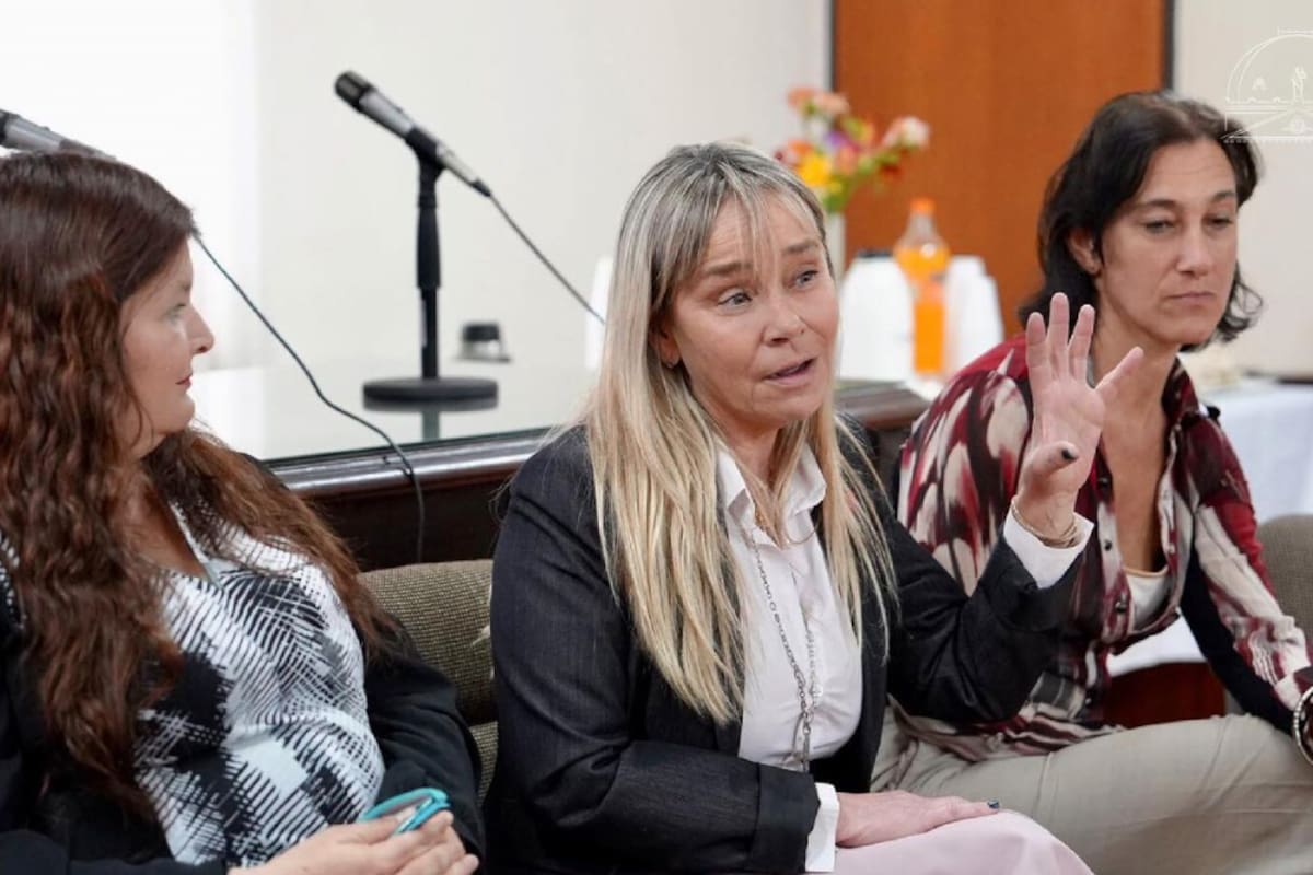 En el medio María Pía Leiro, una de las juezas que fue parte del fallo. Crédito: Suprema Corte de Justicia de la Provincia de Buenos Aires