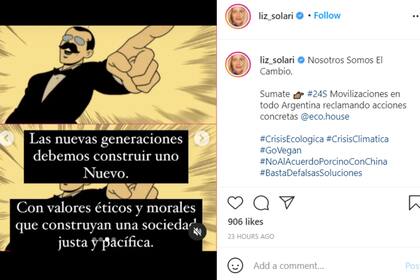 En el mensaje publicado en sus redes sociales reclama acciones concretas