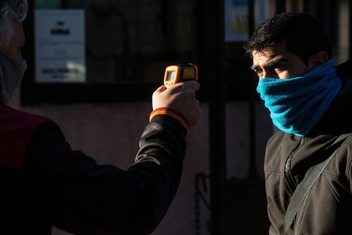 En el Mercado de Hacienda de Liniers se tomaron medidas de seguridad.