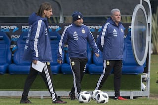 Burruchaga, tras su salida de la selección: "Fue pesado lo que pasó en Rusia"