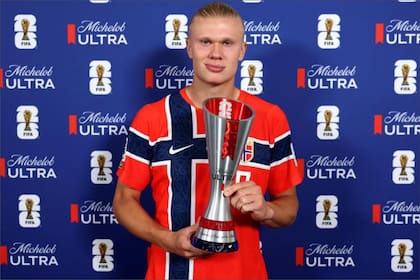 En el Mundial 2026, Haaland ya recibió dos premios al mejor jugador del partido por su actuación con la camiseta de Noruega