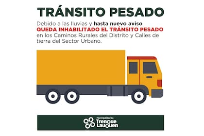 En el Municipio de Trenque Lauquen alertaron sobre el tránsito pesado