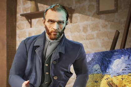 En el Museo de Orsay un doppelgänger de Van Gogh conversa con los visitantes