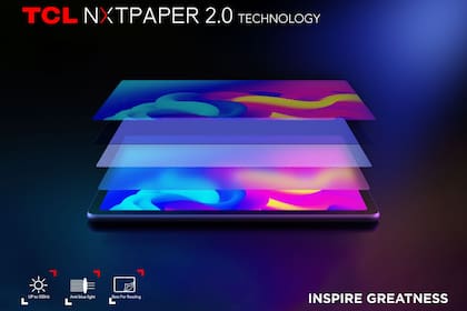 En el MWC 2023, TCL presentó tabletas con sus nuevas pantallas NXTPAPER 2.0, que ofrecen una mejor visibilidad y menor consumo de energía a la luz del sol