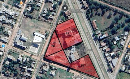 En el norte del país, en la ciudad de Machagai, Chaco, se subastará un conjunto de tres parcelas linderas con galpones