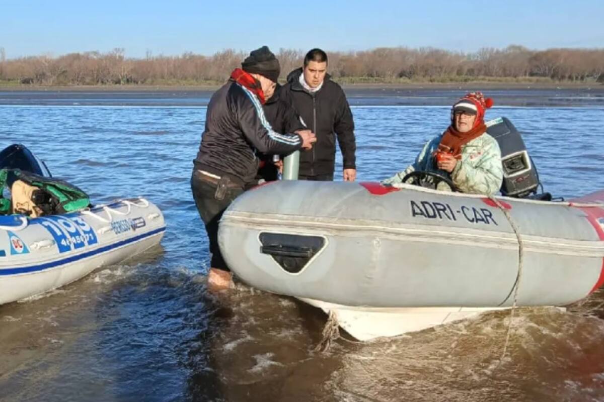 En el operativo de rastrillaje intervinieron efectivos policiales, personal de Defensa Civil y bomberos voluntarios locales
