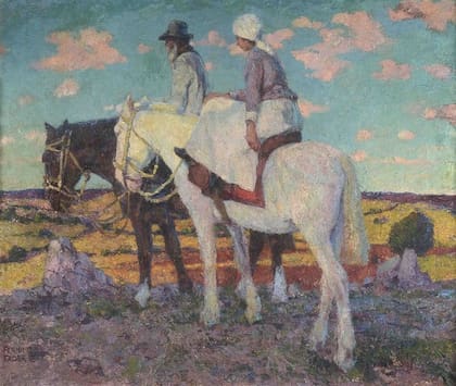 Cruzando la loma, Fernando Fader