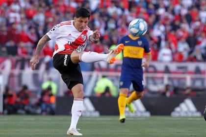 En el último encuentro ante Boca por la Superliga