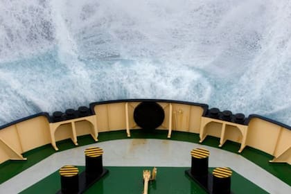 En el Paso de Drake se producen cambios en la fuerza del viento de forma brusca e impredecible