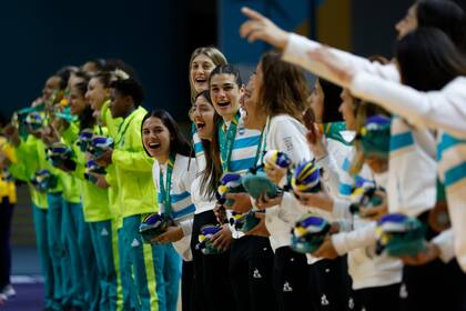 En el Polideportivo del Estadio Nacional de Santiago, la Argentina encontró la alegría histórica