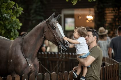 En el predio también hay una guardería para las familias con niños pequeños